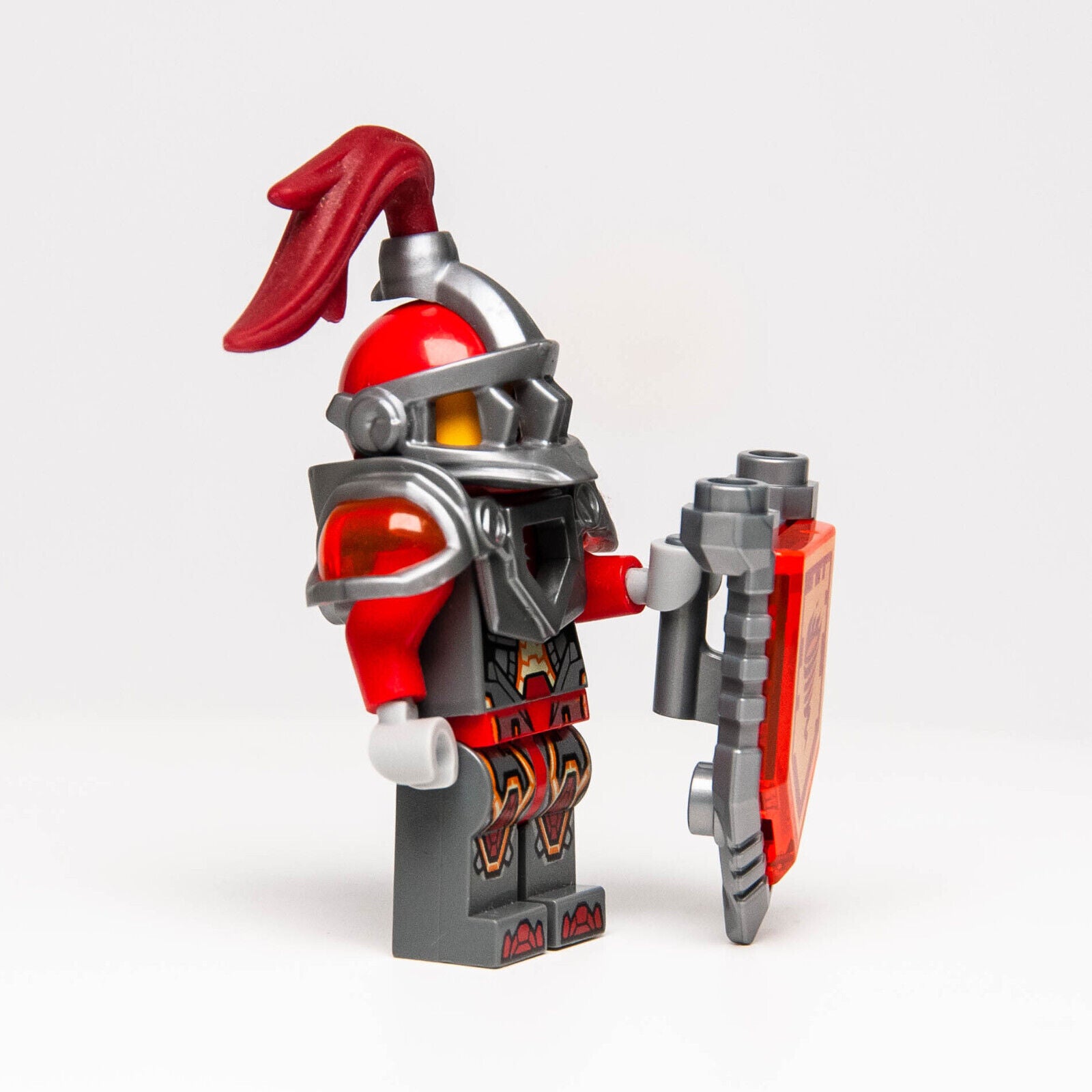 LEGO Nexo Knights Minifigure - Macy Halbert, Silver Armor (nex016) 70323 70314 - StudBee