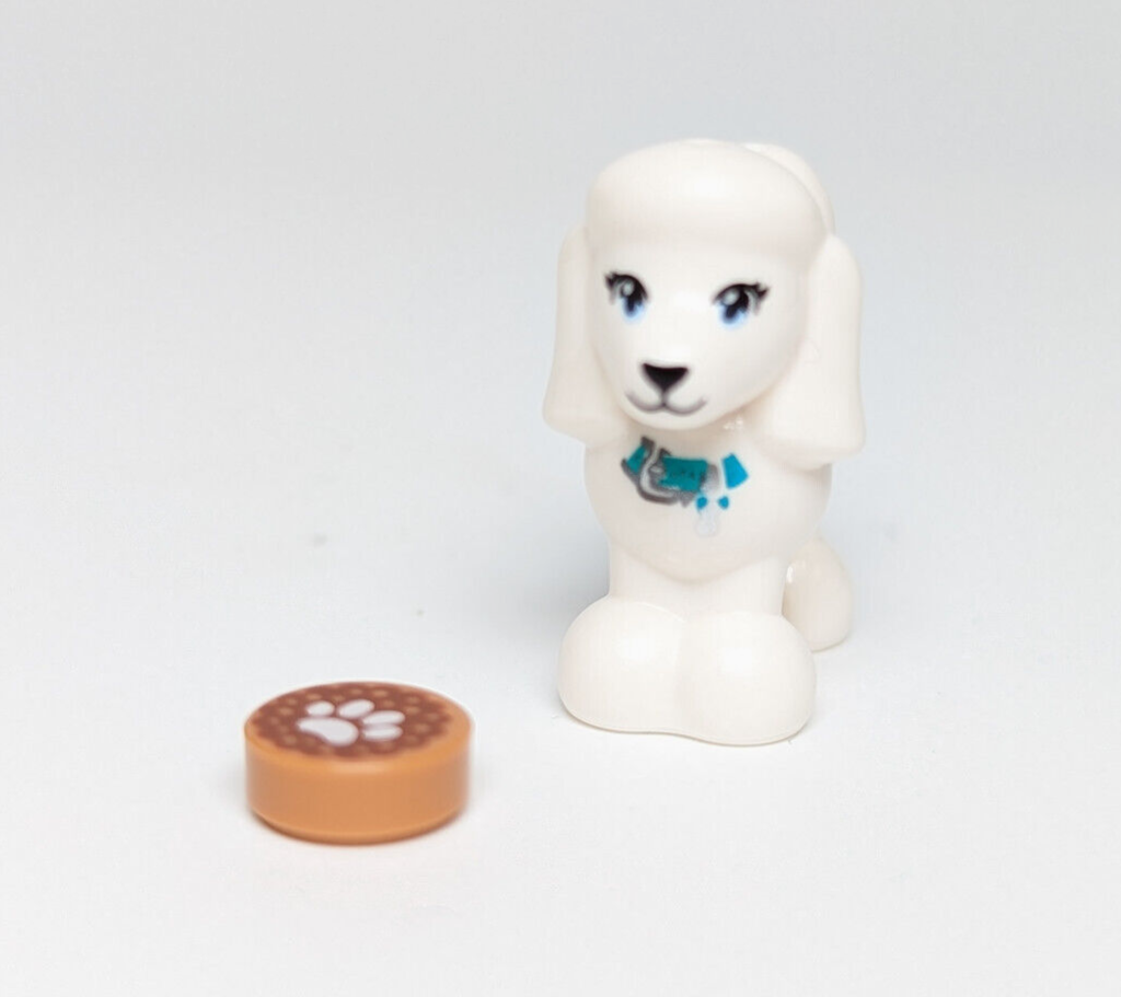 NEW Lego Friends: Usher Stephanie w/ Hotel Luggage Cart & Poodle (frnd452) 41684 - StudBee