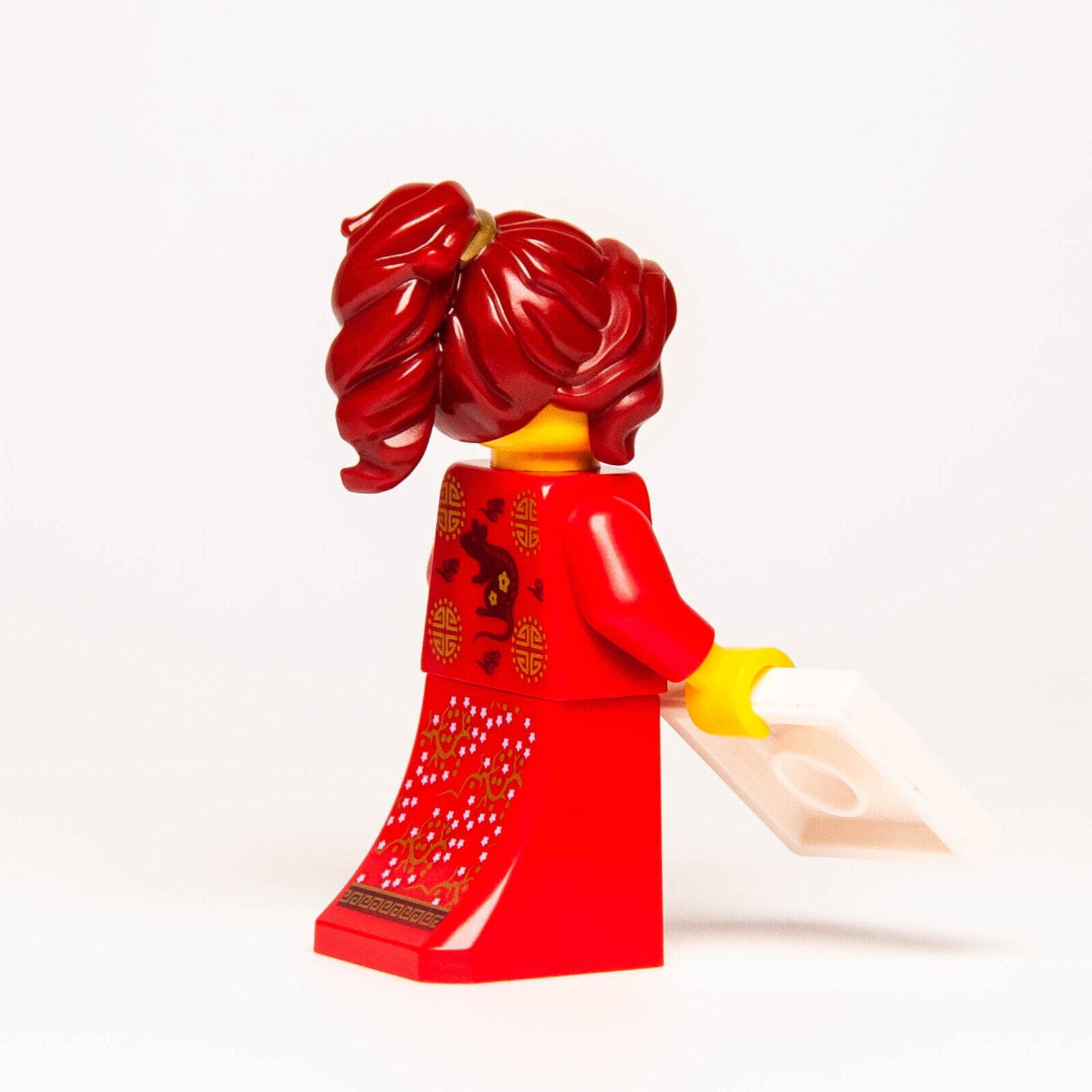 New Lego BAM 2022 Minifigure - Chinese New Year Tiger Lady Woman with Tile - StudBee