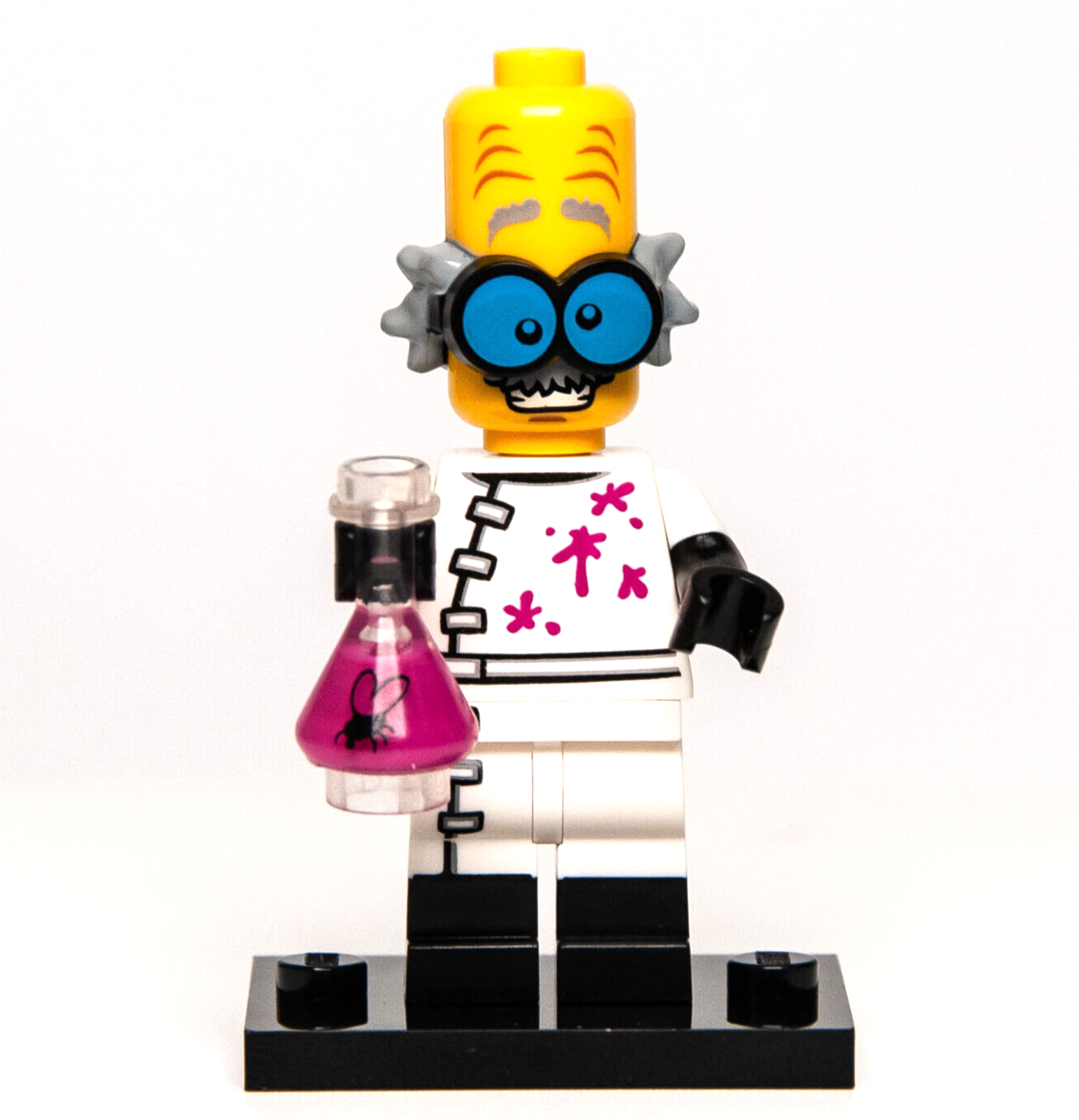 New LEGO Monsters CMF Series 14 Crazy Monster Mad Scientist (col14-3) 71010 (blk - StudBee