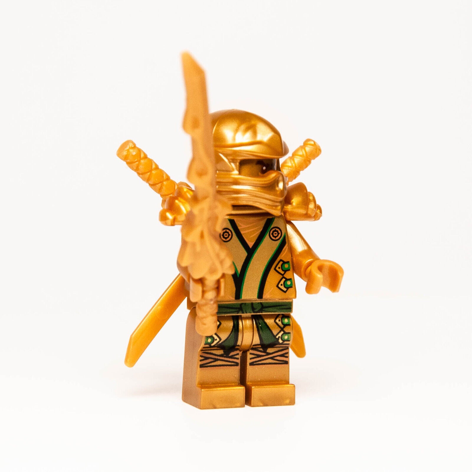 Lego Ninjago Minifigure - Lloyd (Golden Ninja) Final Battle (njo073) 70505 70503 - StudBee