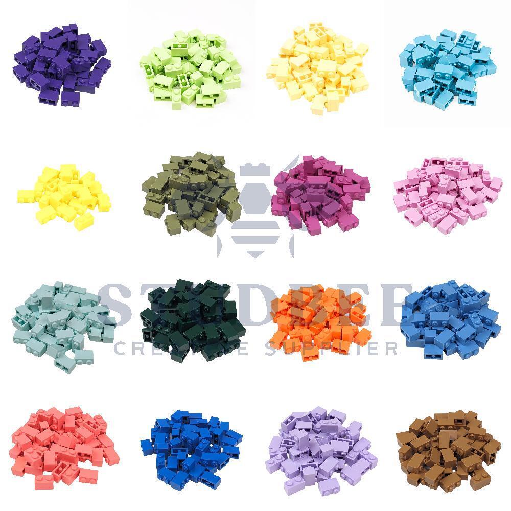 NEW LEGO  - 1 x 2 Bricks - #3004 - 50 Pieces - 20+ Colors Available - StudBee