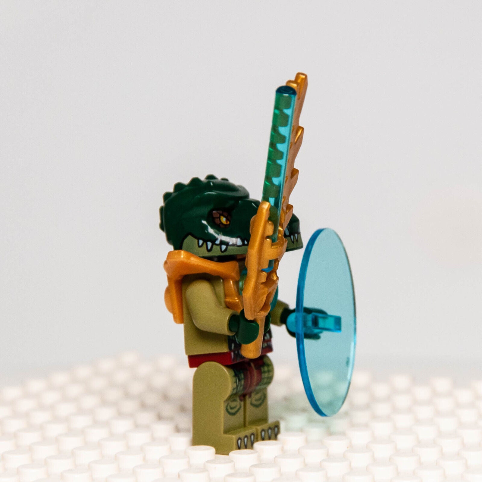 LEGO Chima Minifigure - Cragger Light Armor (loc051) 70216 Crocodile Tribe - StudBee