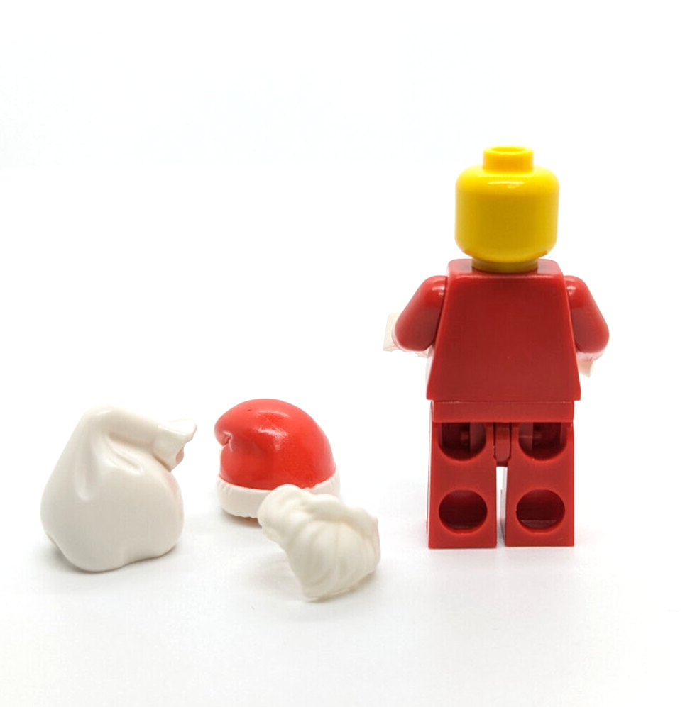 Lego 2020 BAM Minifigure Lot: Santa, Pink Elf, & Girl (bam202004 Christmas) - StudBee