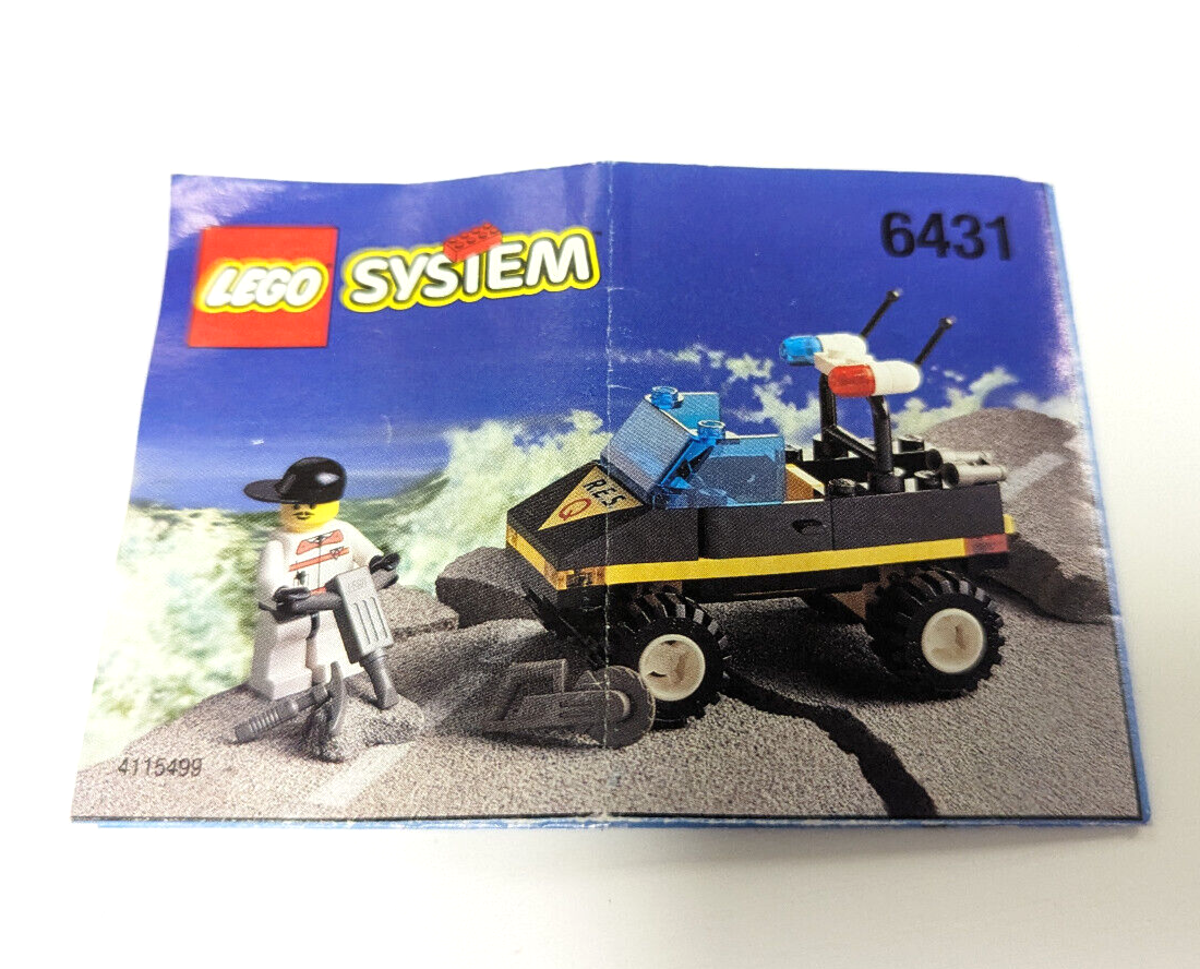 Vintage Lego Town Res-Q 6431 - Road Rescue - 100% Complete w/Instructions - StudBee