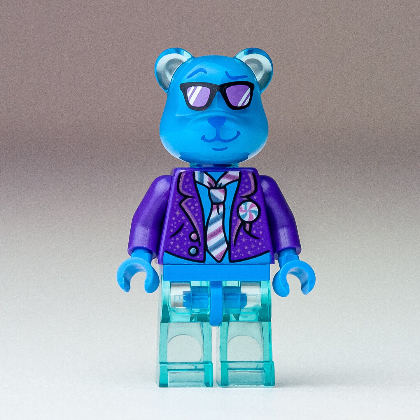 New LEGO Blue-Beary Guitarist Vidiyo Minifigure - Candy Castle 43111 (vid022) - StudBee