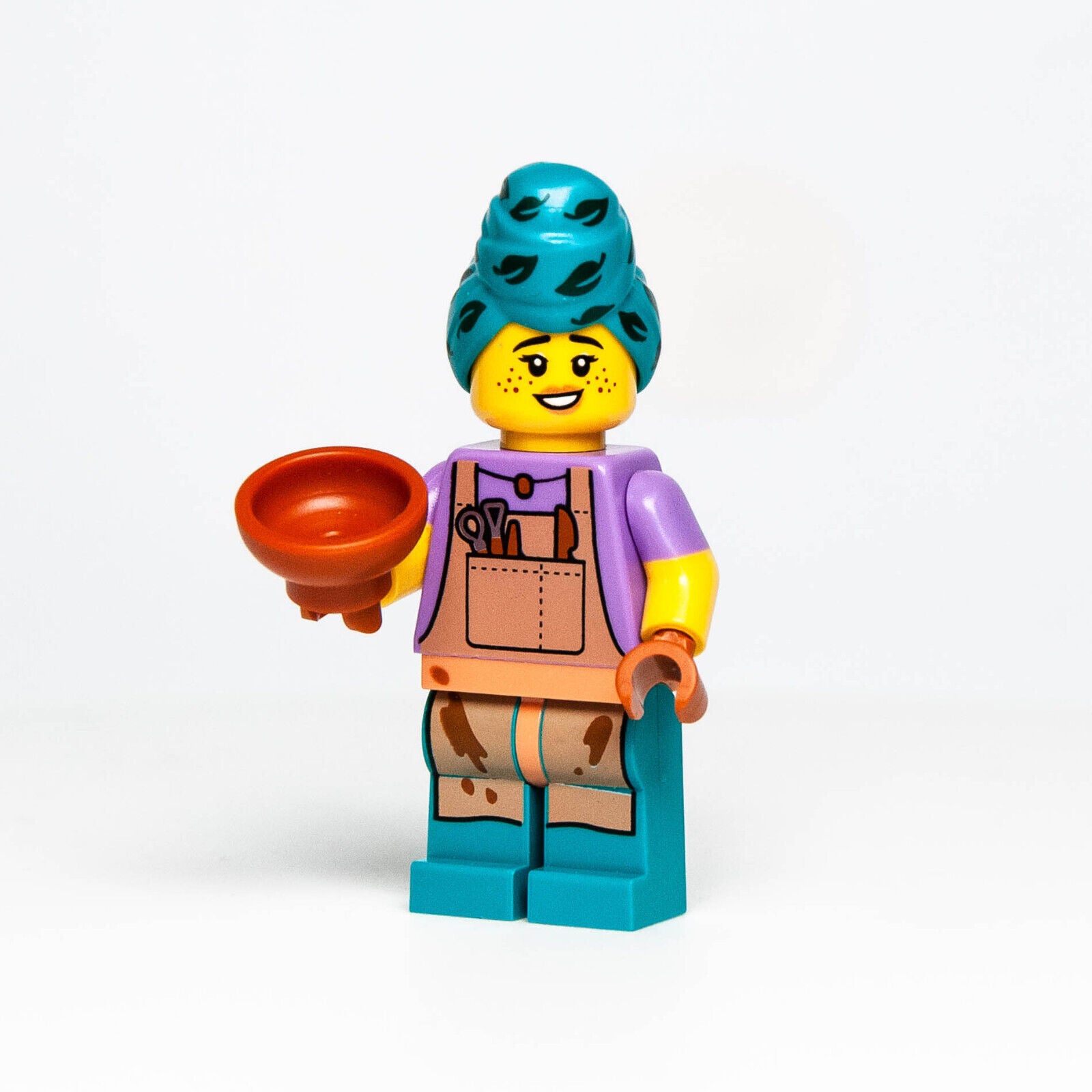 Lego Minifigure - Potter Artist w/ Bowl - 71037 Series 24 CMF (co1420)