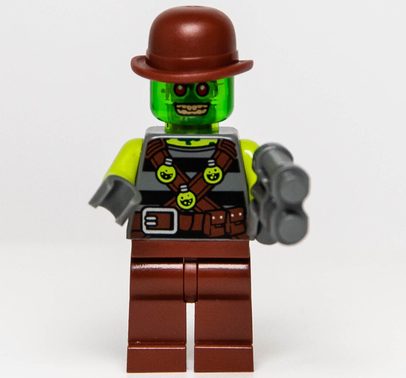 NEW LEGO Ultra Agents Villan - Retox Minifigure (uagt012)  70163 w/ Gun - StudBee