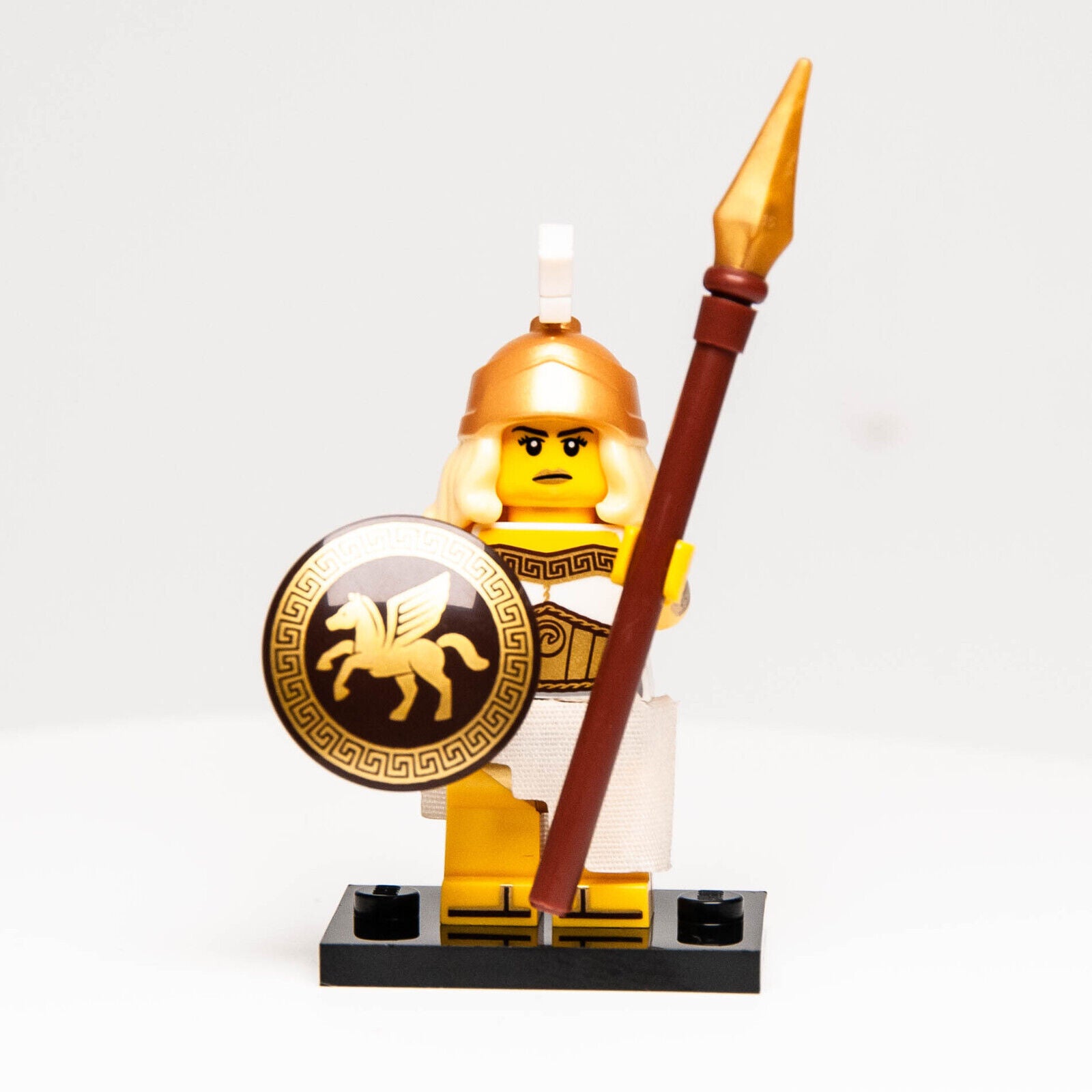 Lego CMF Series 12 Minifigure Battle Goddess w/ Shield & Spear col12-5 71007 - StudBee