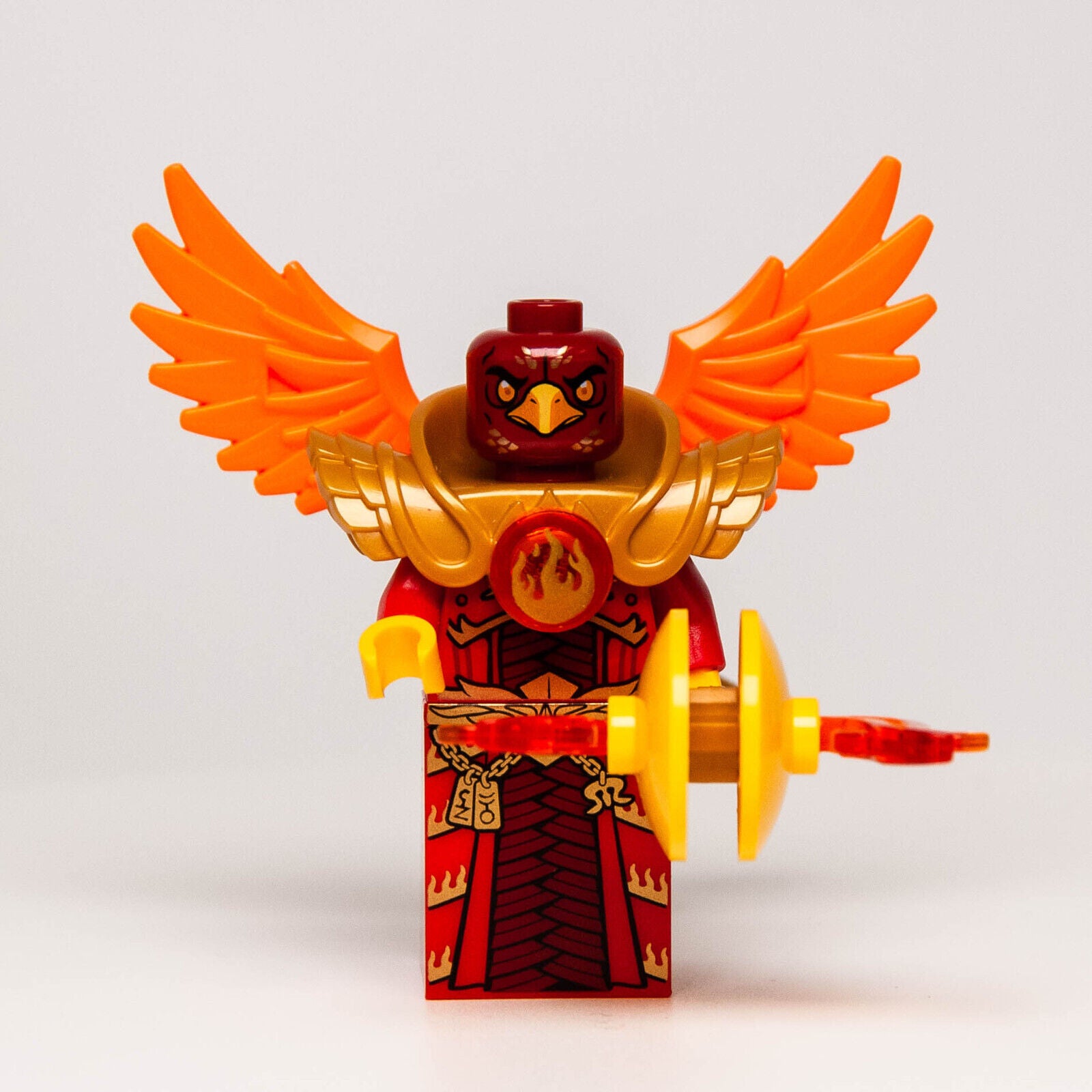 LEGO Chima Minifigure - Fluminox, Heavy Armor (loc075) 70146 Fire Chi - StudBee