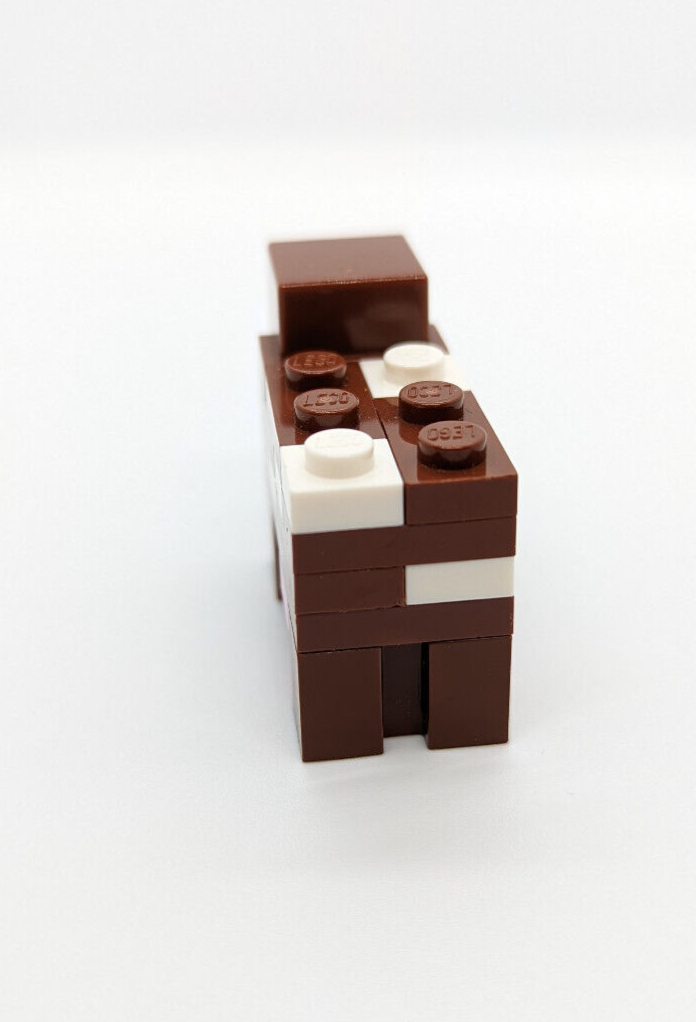 LEGO 21114 Minecraft Lot - Minifigures: Steve, Skeleton & Reddish Brown Cow (min - StudBee