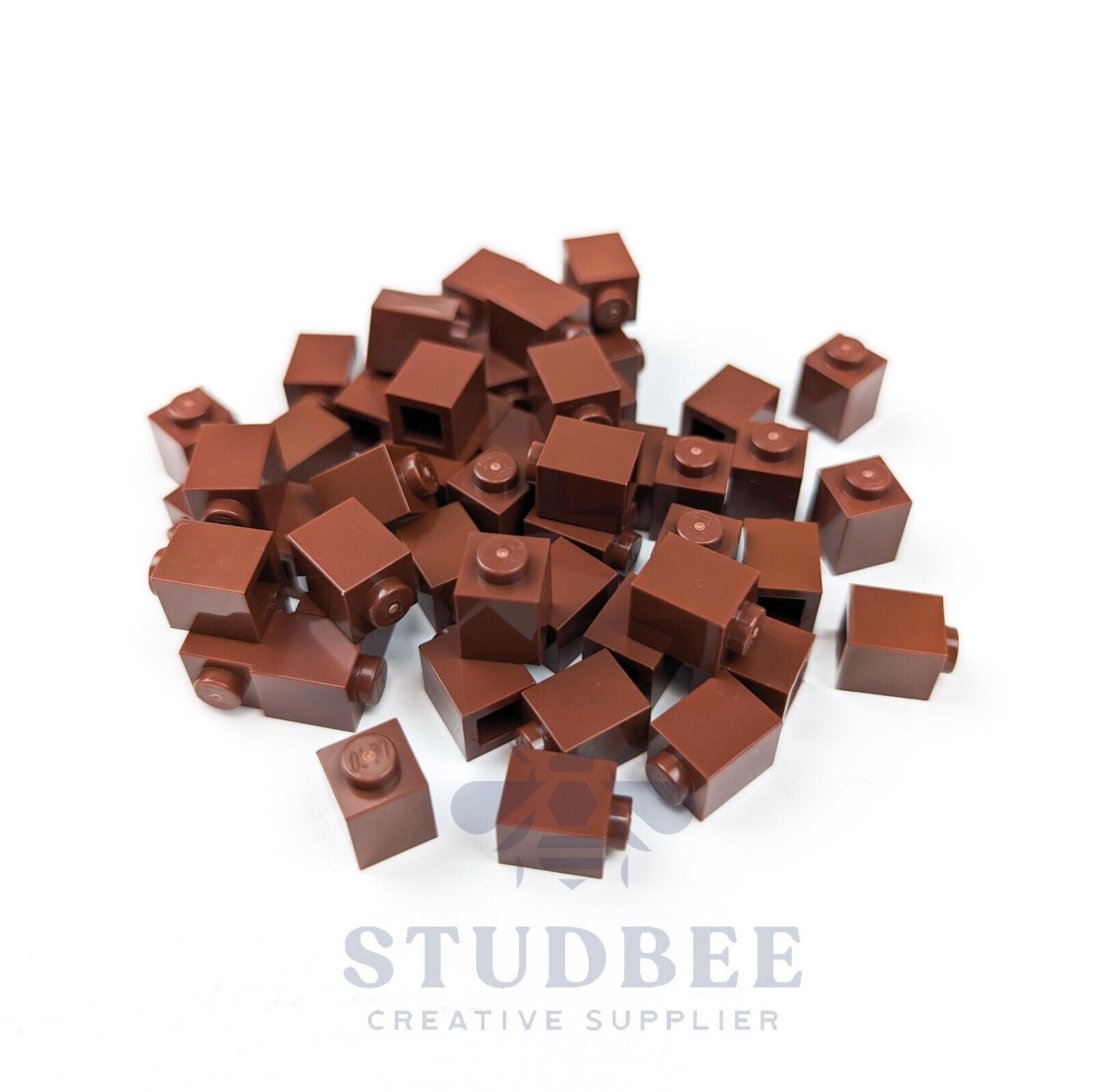NEW LEGO -  1 x 1 Bricks - #3005 - 50 Pieces - 20+ Colors Available - StudBee