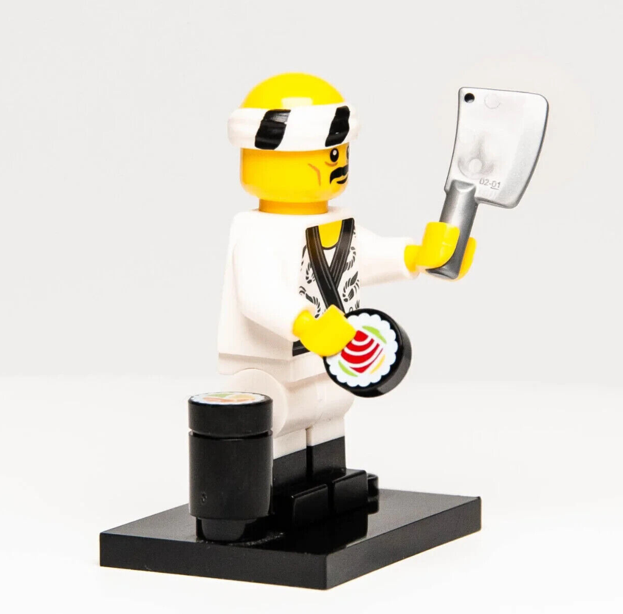 Lego Ninjago Movie CMF Minifigure: Sushi Chef, Maki Roll (coltlnm-19) 71019