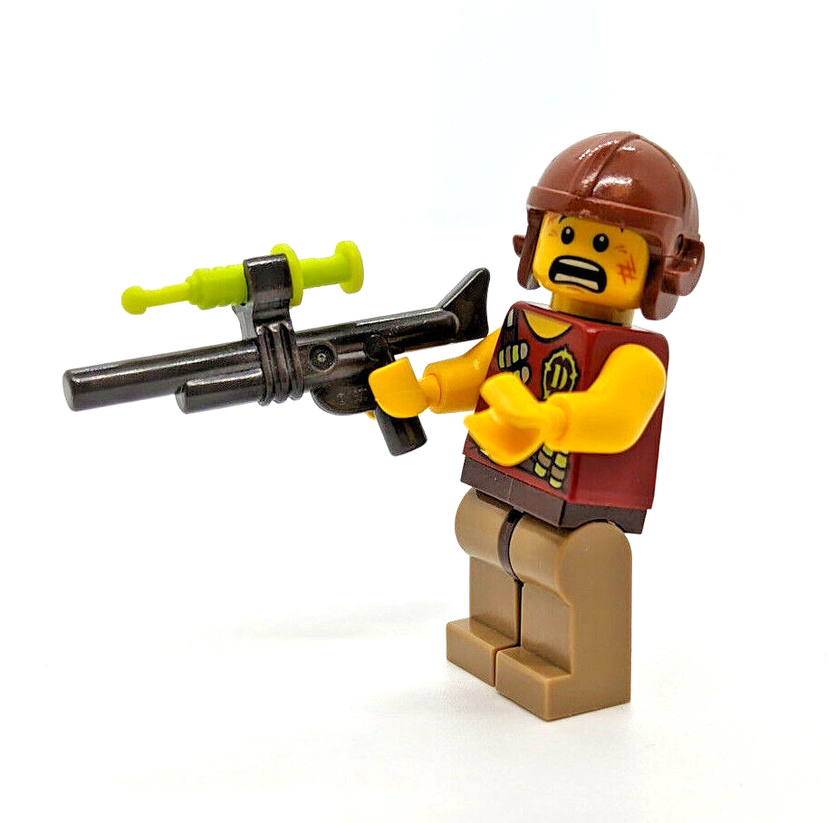 LEGO Dino Hero Tranquilizer Belt Minifigure w/ Gun (dino001) 5887 5884 Jurassic - StudBee