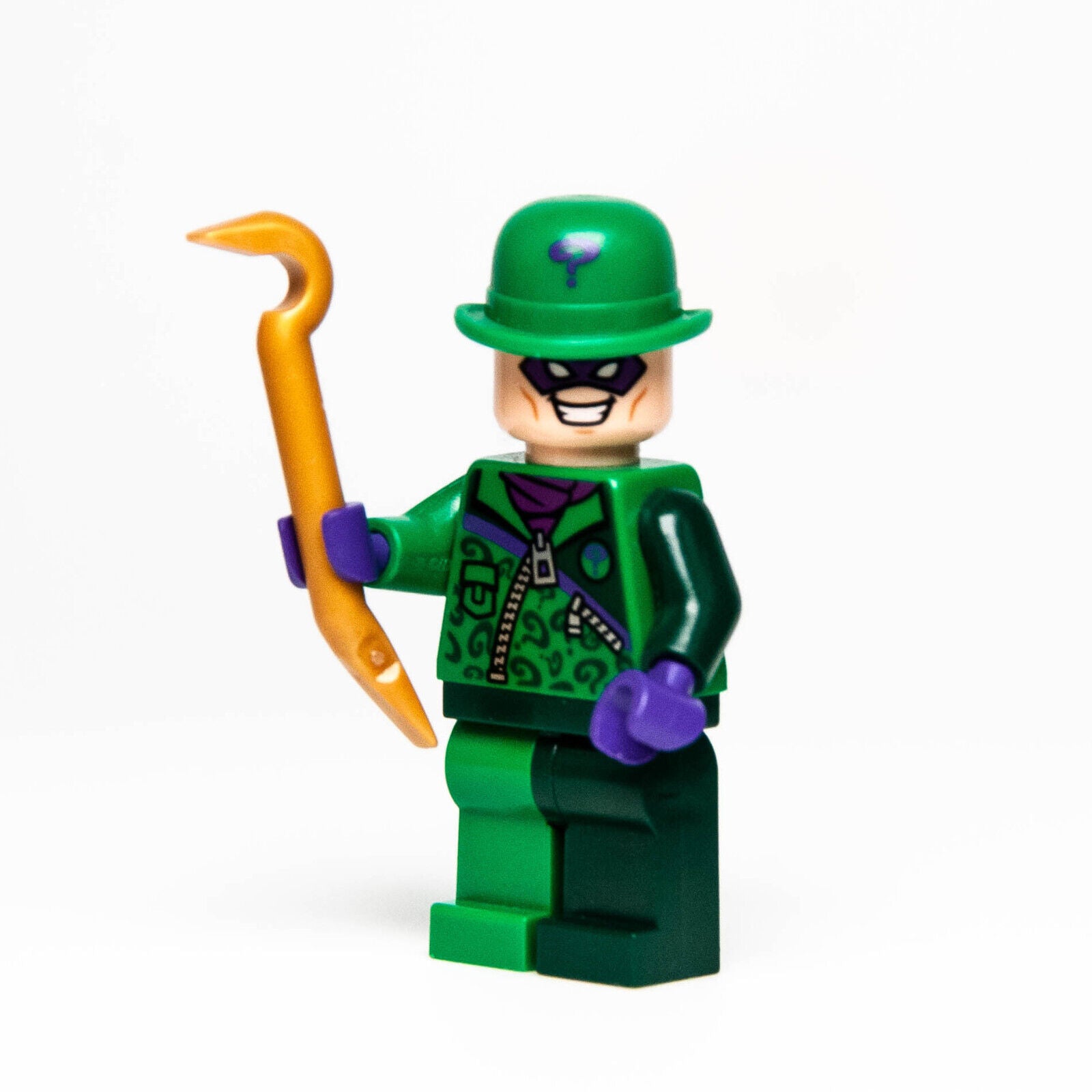 LEGO The Riddler - DC Batman II Minifigure - 76012 (sh0088) Dark Green - StudBee