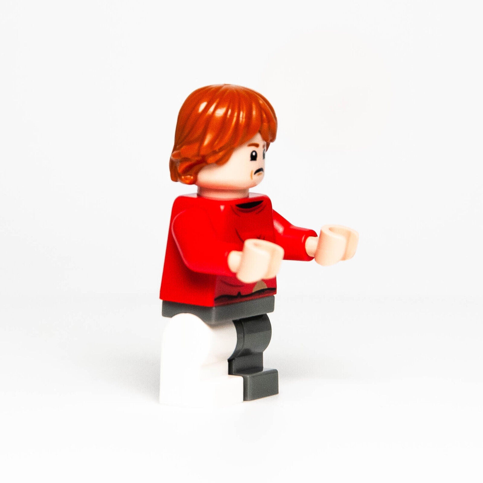 New LEGO Azkaban Minifigure: Ron Weasley Red Sweater, Cast 76398 Hospital (hp328