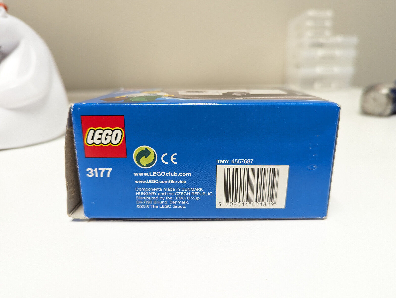 LEGO City 3177 Mini Smart Small Car - 100% Complete w/ Manual & Box - StudBee