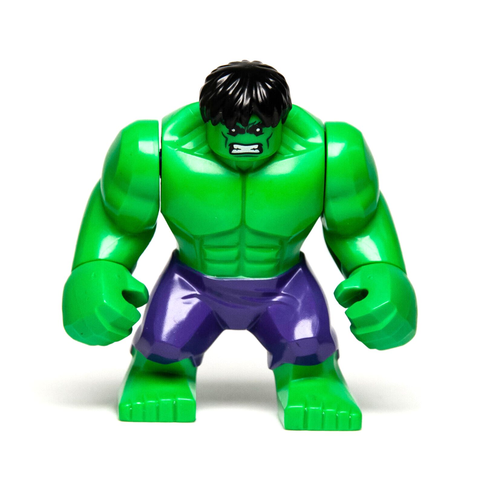 Lego Marvel Avengers Minifigure - Hulk in Purple Pants (sh095) 76018 Smash - StudBee