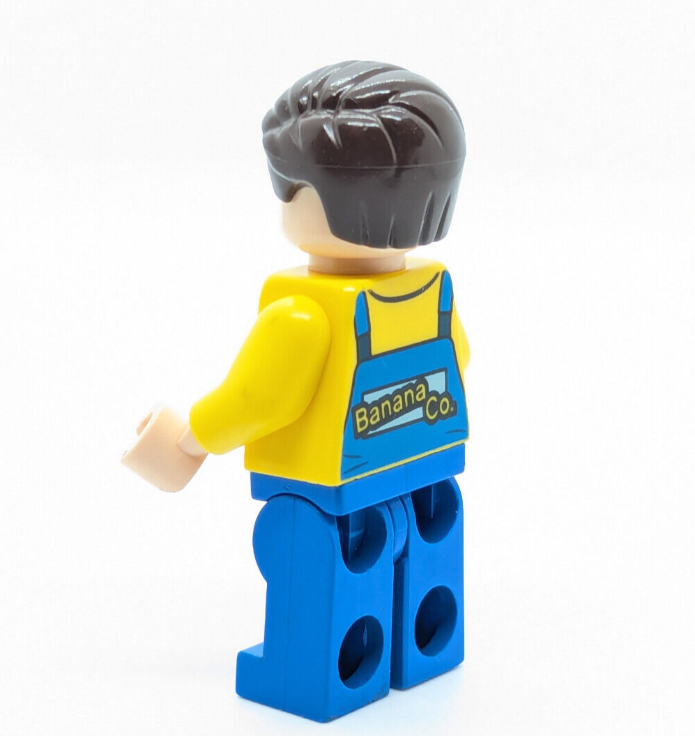LEGO Truck Driver Minifigure (sh0149) DC Justice League 76026 Banana Overalls