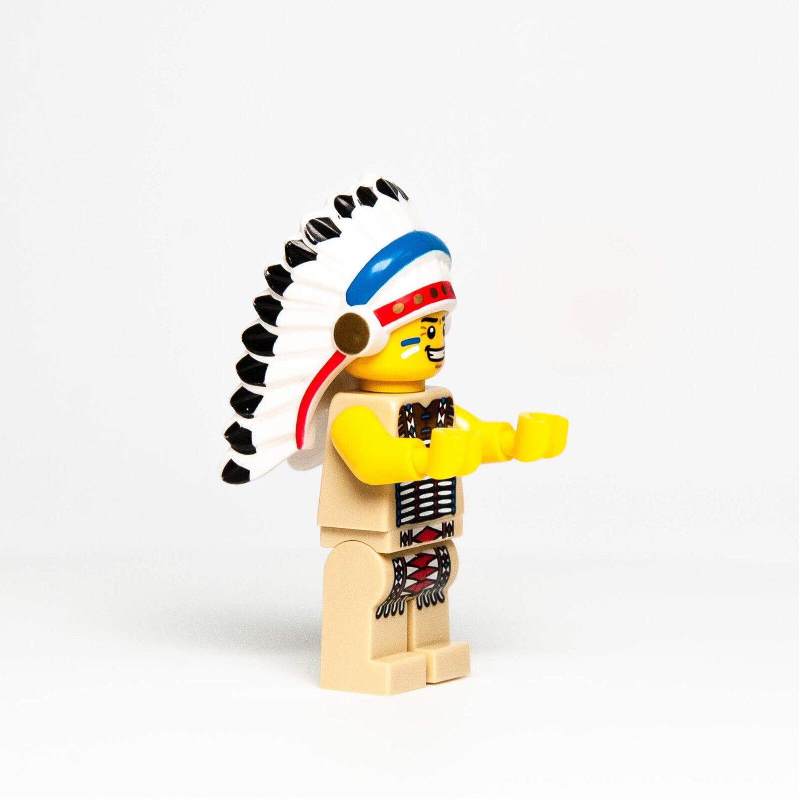 LEGO CMF Series 3 Minifigure- Tribal Chief (col03-3) 8803 Indian Native Western