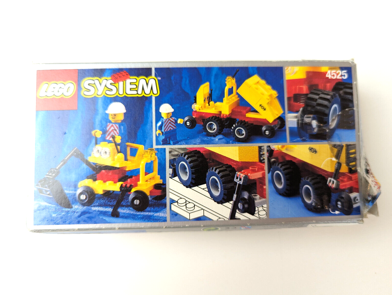 LEGO Town 9V Train 4525 Road and Rail Repair - 100% Complete with Manual & Box - StudBee