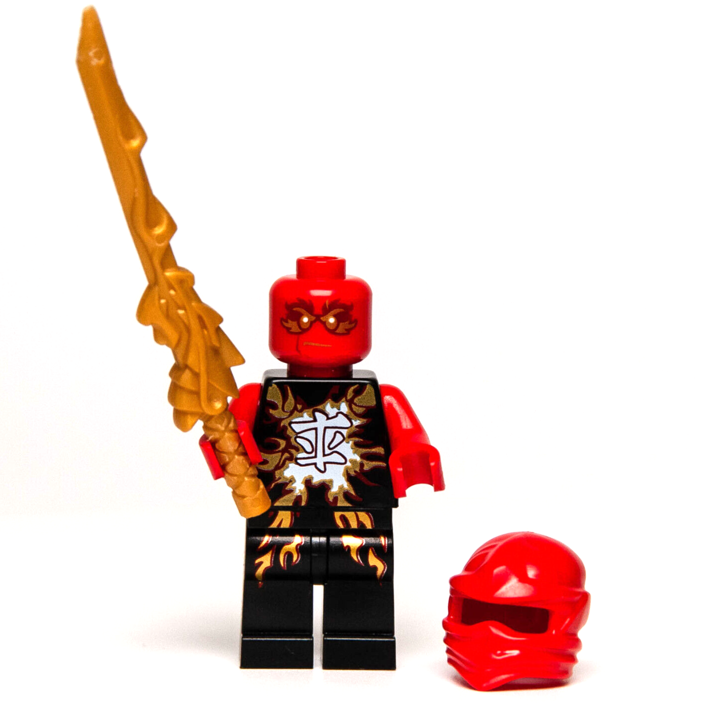 NEW LEGO Ninjago Minifigure Kai (Airjitzu) Possession 70739 (njo161) Red Ninja - StudBee
