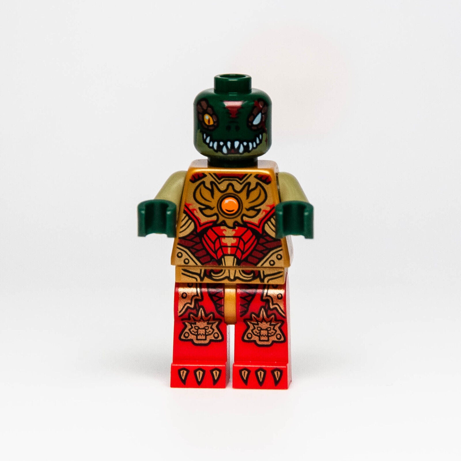 LEGO Dimensions Chima Minifigure: Cragger Fire Chi (dim013) 71223 Crocodile - StudBee