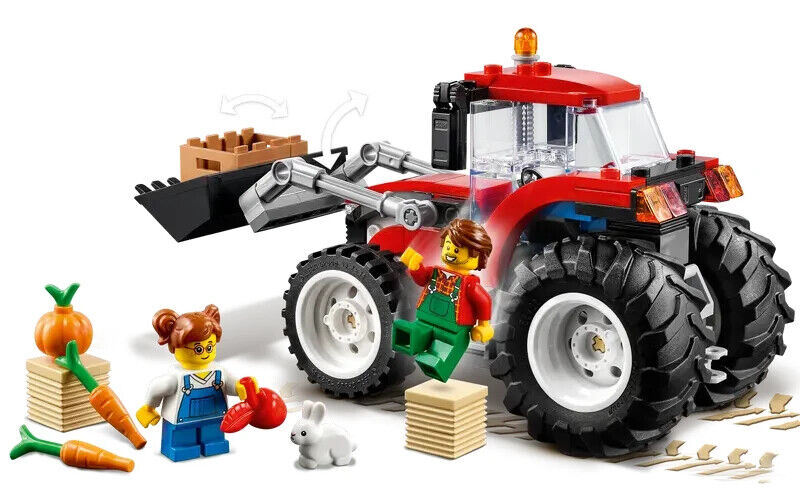 LEGO CITY: Tractor (60287) Farmer Overalls Child Garden - StudBee