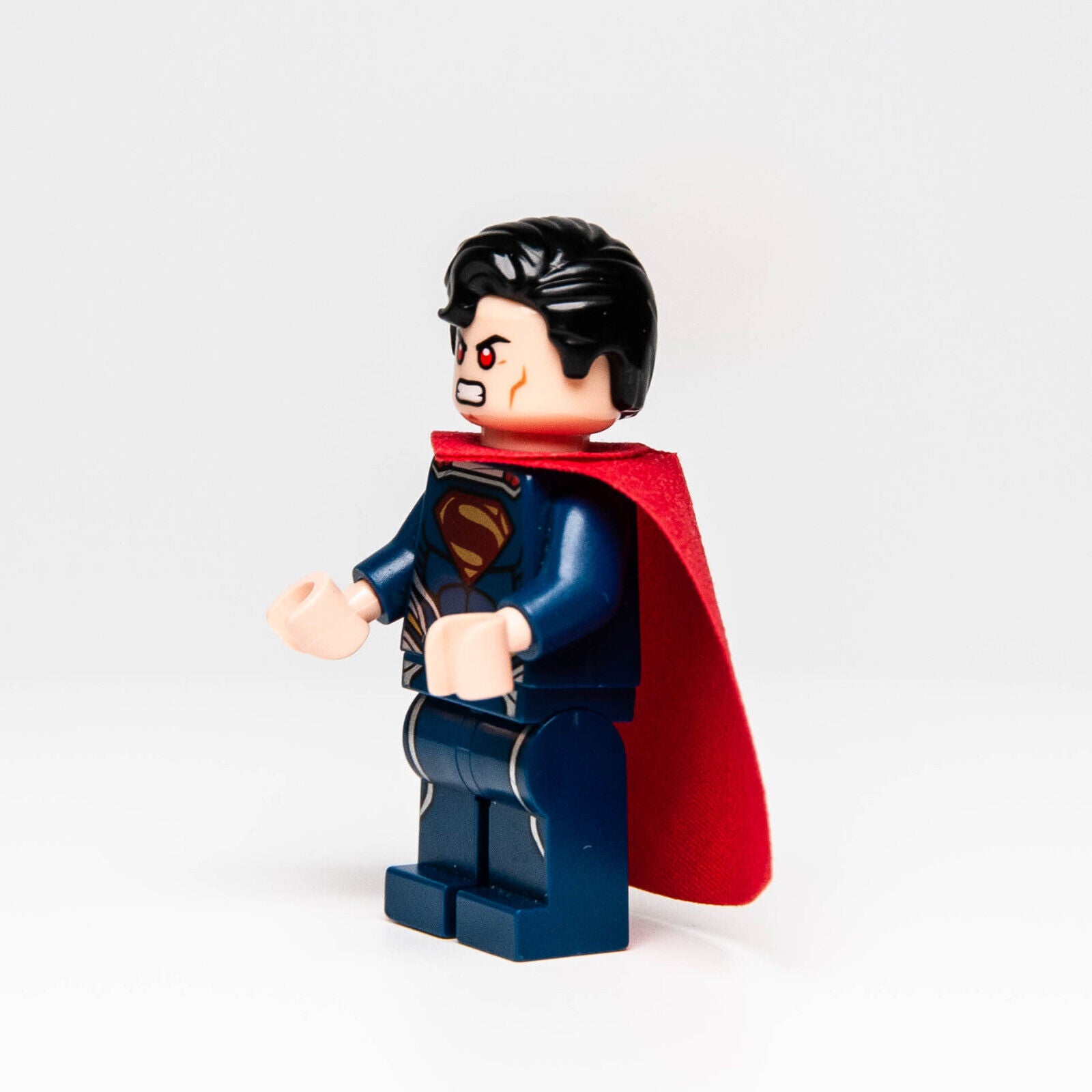 LEGO DC Minifigure: Man of Steel Superman Dark Blue (sh077) 76003 76009 76002 - StudBee