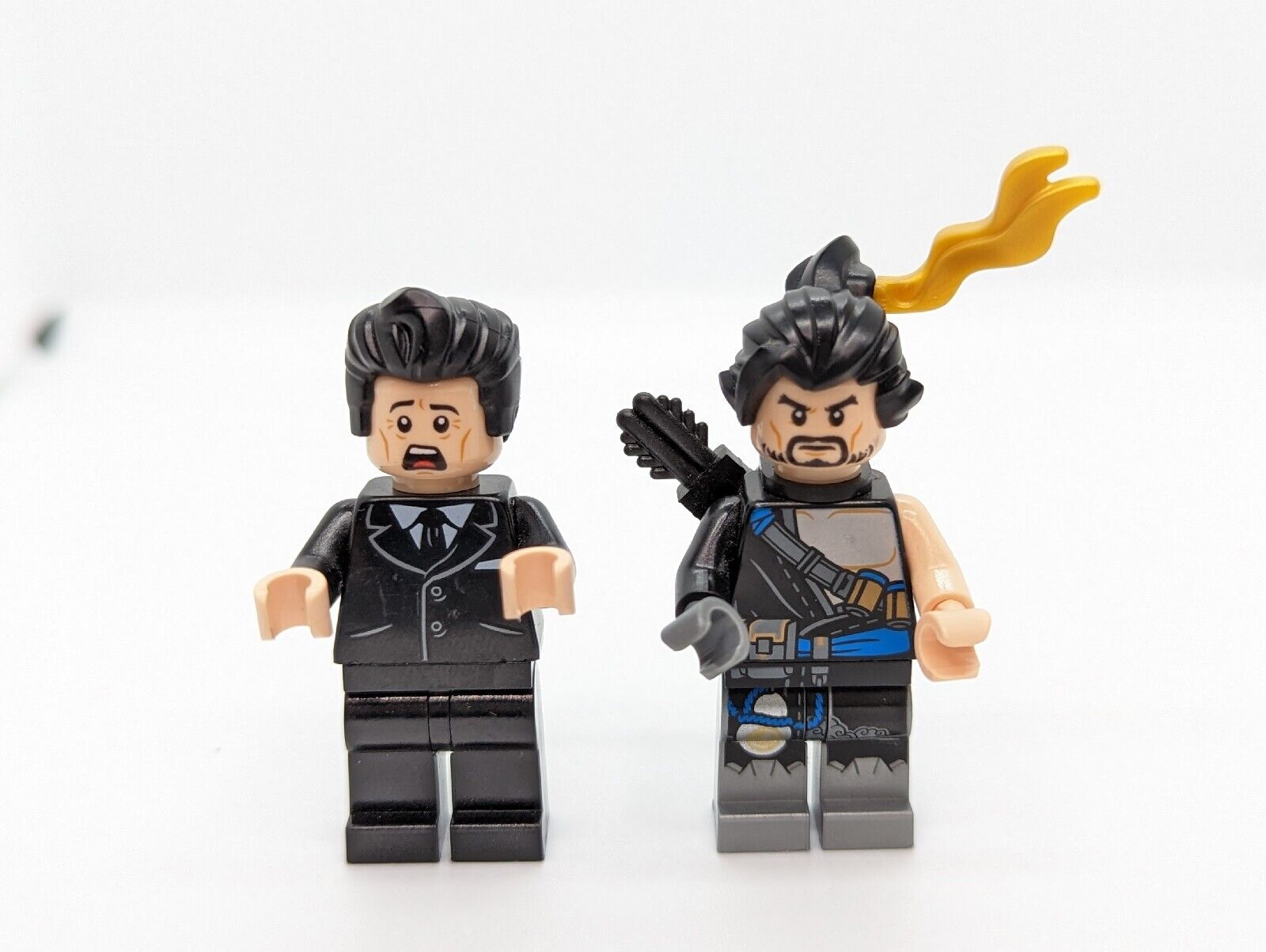 LEGO Overwatch 75971 Minifigure Lot - Hanzo (OW003) & Shimada Henchman (OW005) - StudBee