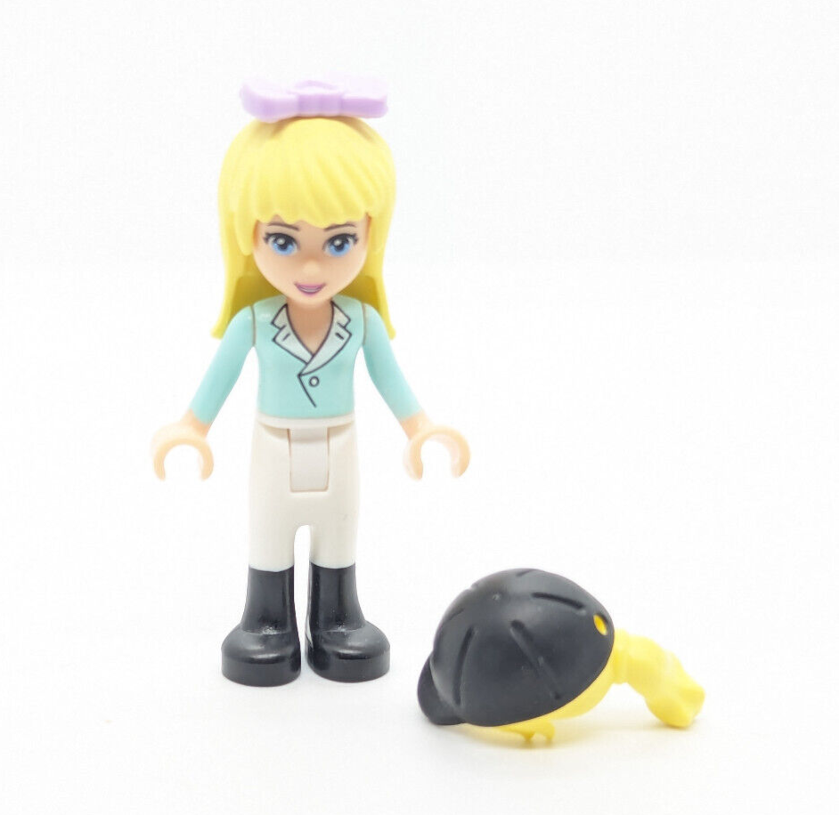LEGO Friends Minifigure Stephanie & Lot Accessories 41057 frnd068 Horse Show - StudBee
