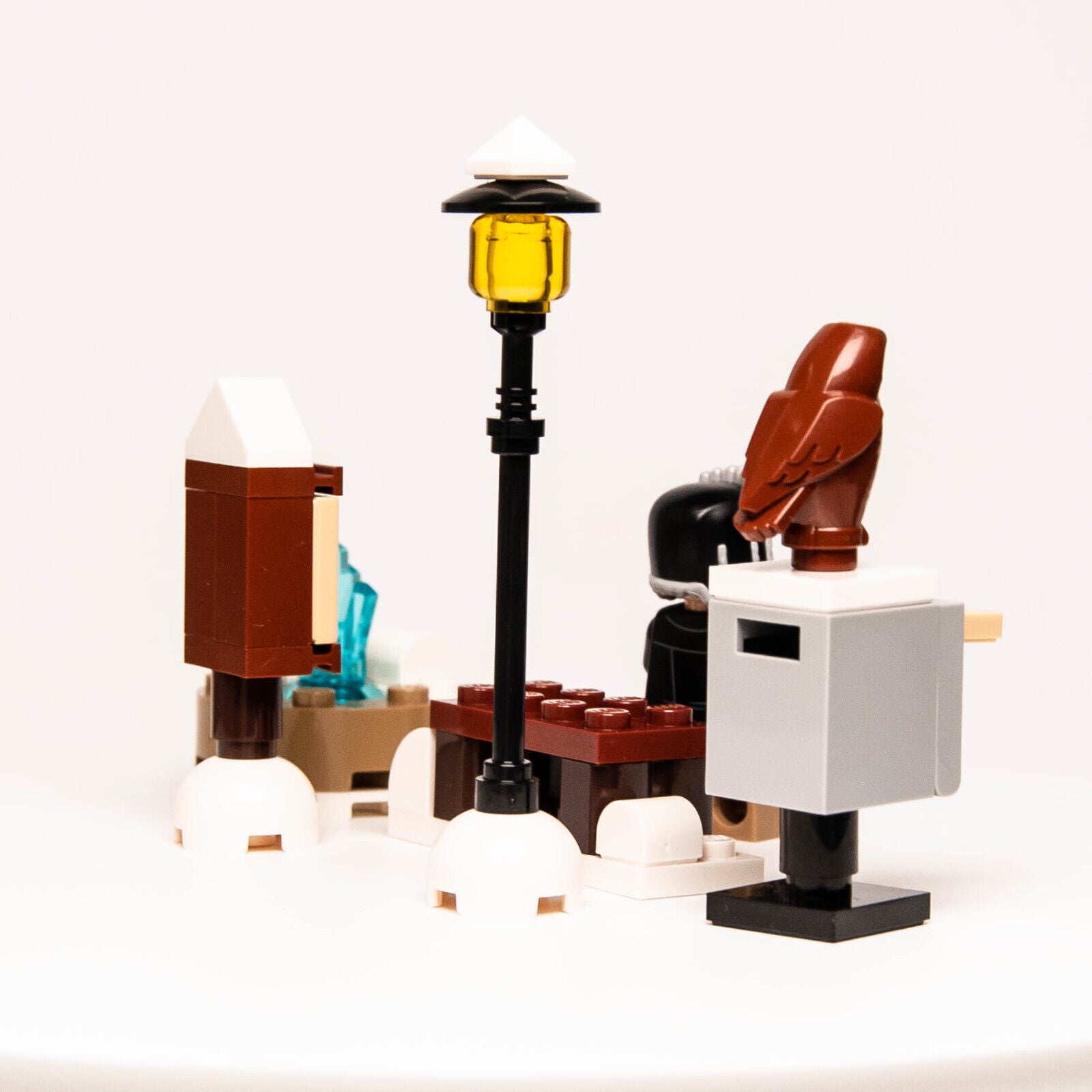 Lot of 6 Micro Build LEGO Harry Potter 2023 Advent 76418 Draco Winter Scene (hp - StudBee