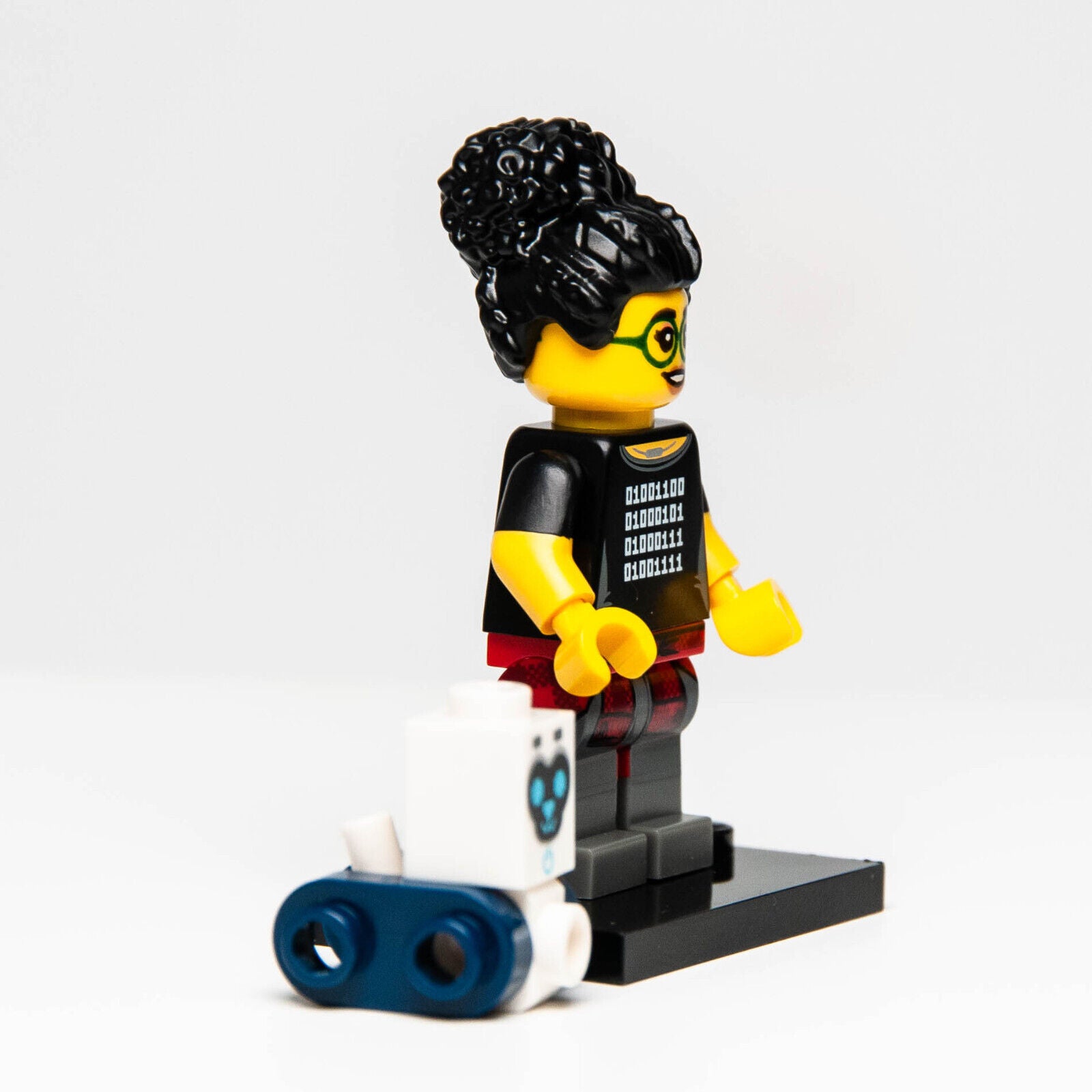 LEGO CMF 71025 Series 19 Minifigure Female Programmer (col19-5) col345 Robot - StudBee