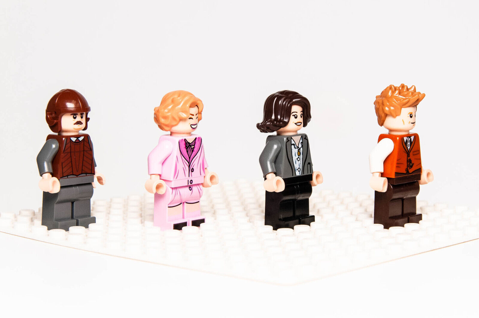 Lego Fantastic Beasts Minifigure Lot - Newt, Jacob, Queenie & Tina 75952 (hp - StudBee