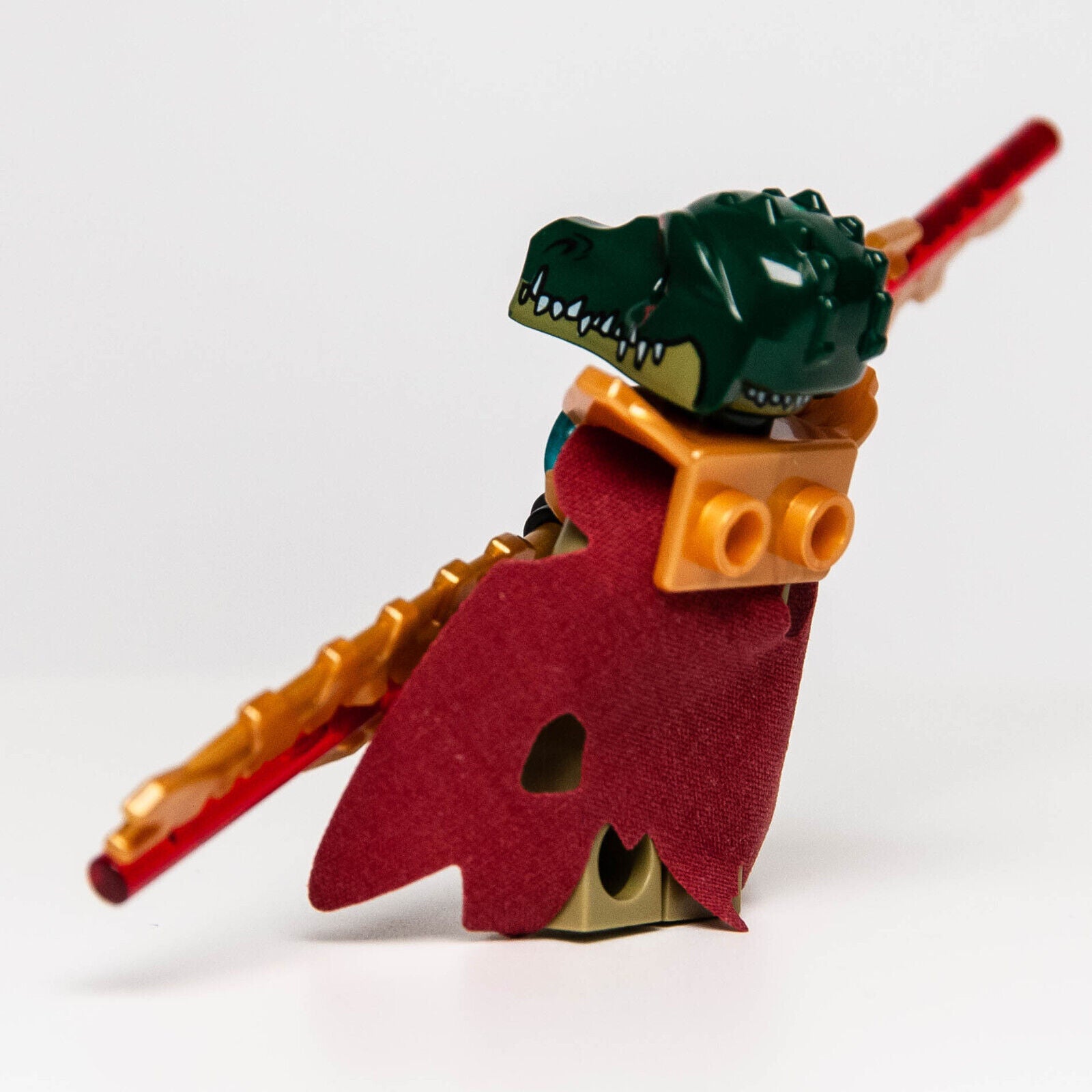 NEW LEGO Minifigure Legends of Chima Cragger w/ Cape (loc024) - StudBee