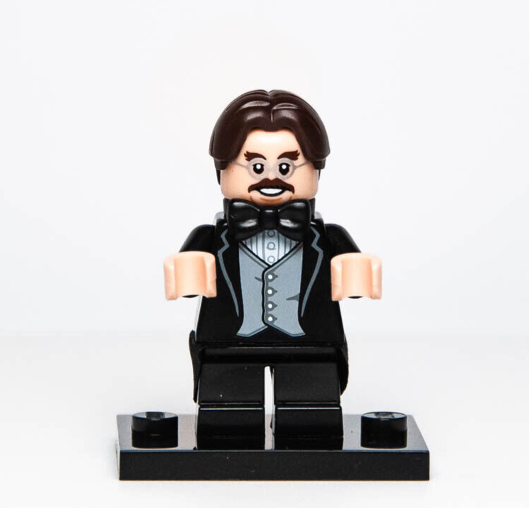 LEGO CMF Minifigure Series 1 - Prof Flitwick (colhp-13) 71022 Megaphone