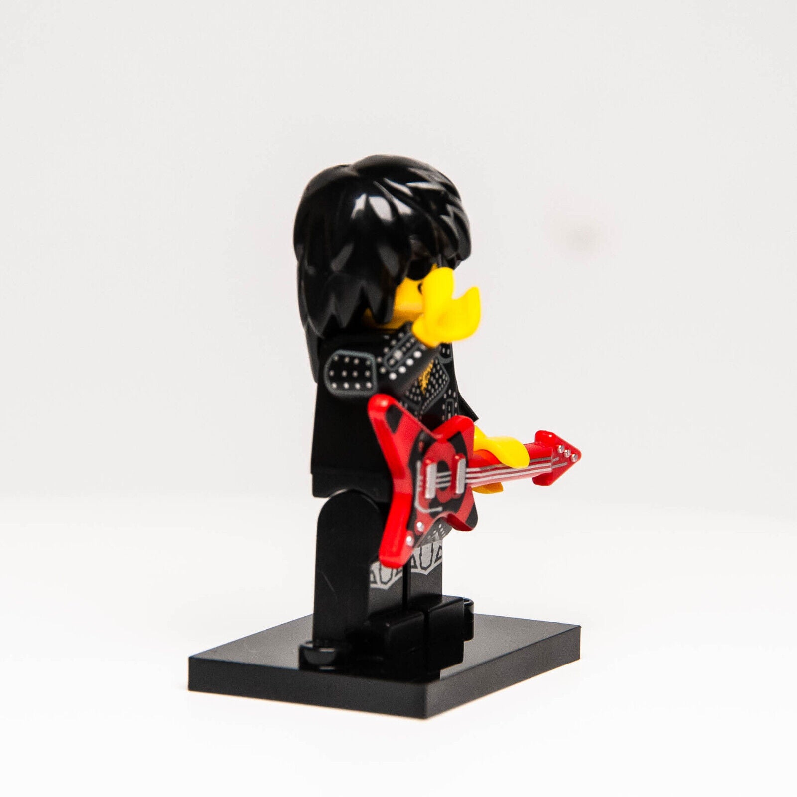 New Lego CMF Series 12 Minifig Rock Star 71007 (col12-12) Band 80's Guitar Kiss - StudBee