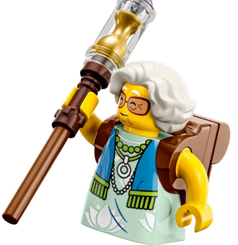 Lego DREAMZzz Minifigure - Mrs. Castillo Backpack (drm031) Hourglass 71459 71461 - StudBee
