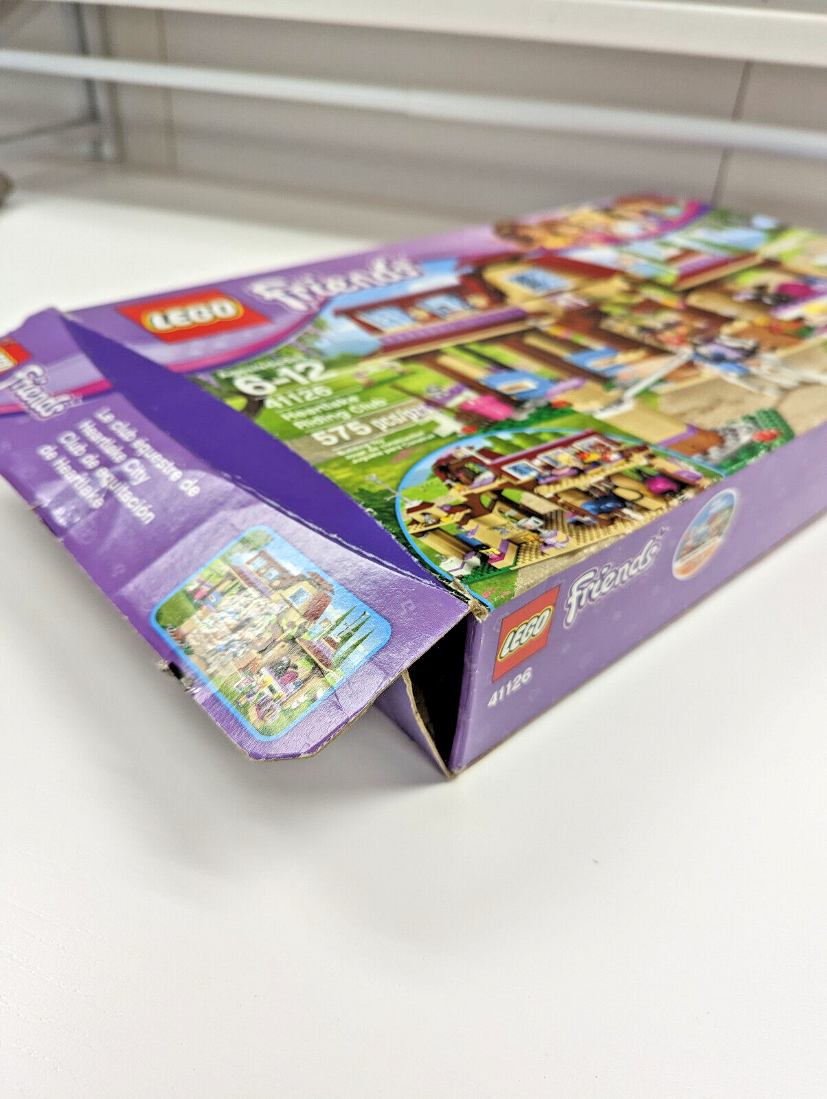 LEGO Friends Heartlake Riding Club 41126 Horse Stables 100% Complete Box Manuals - StudBee