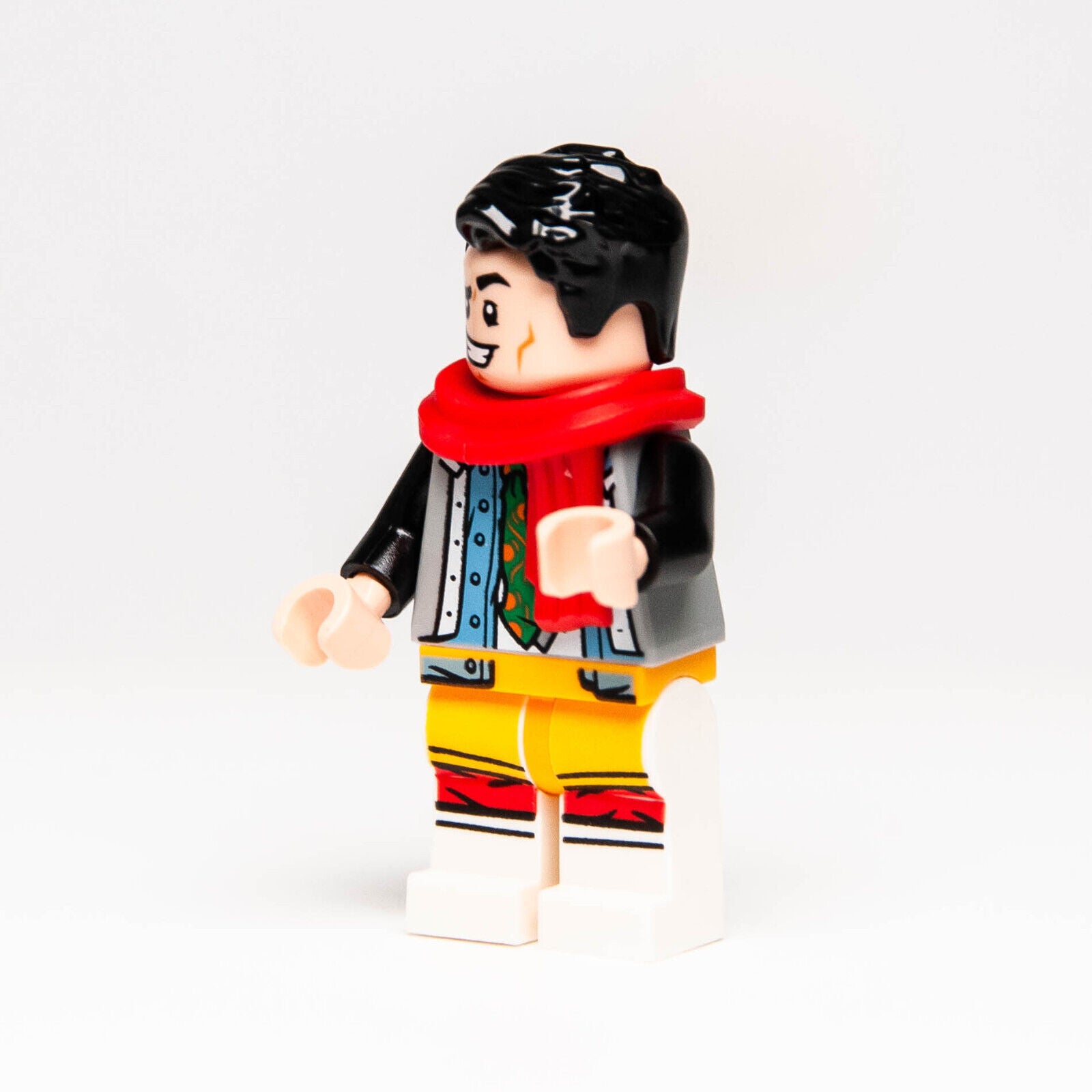 NEW Lego TV Series Friends Minifigure - Joe Tribbiani Red Scarf 10292 (ftv003) - StudBee
