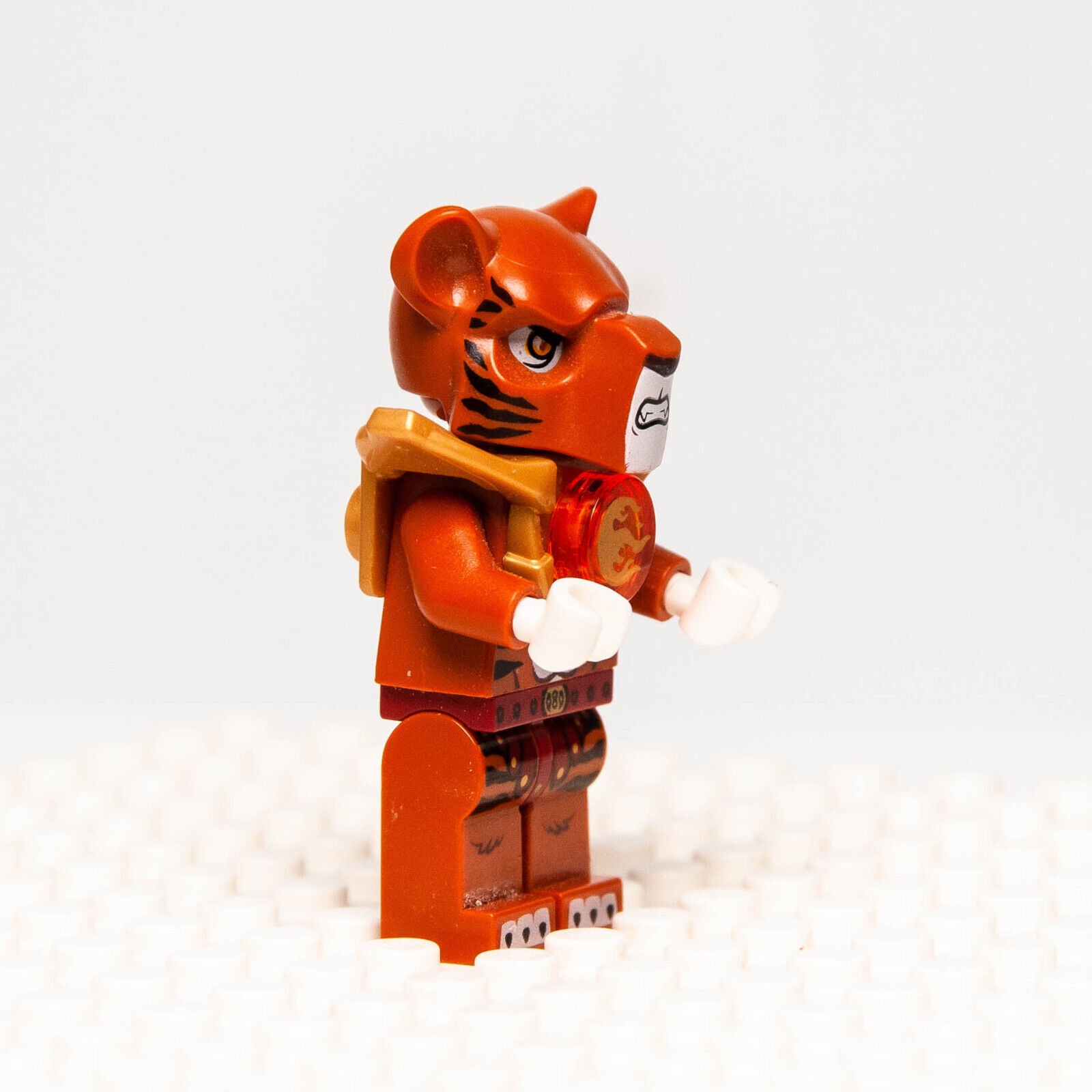 Lego Chima MInifigure - Trakkar with Armor (loc140) Tiger 70224