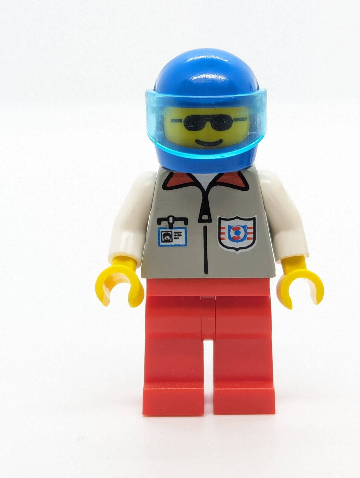 Lego Classic Coast Guard Minifigure & Truck from Hurricane Harbor 6338 (res004) - StudBee