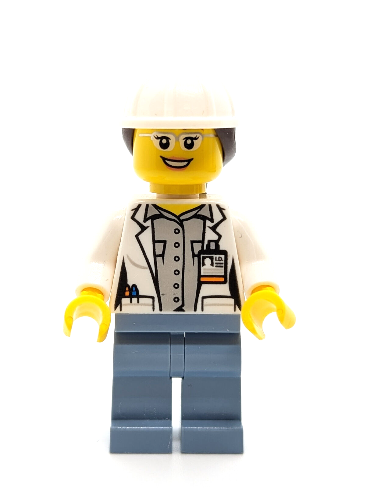 LEGO Volcano Explorer Minifigure: Female Scientist, Research (cty0693) 60124 (sp - StudBee