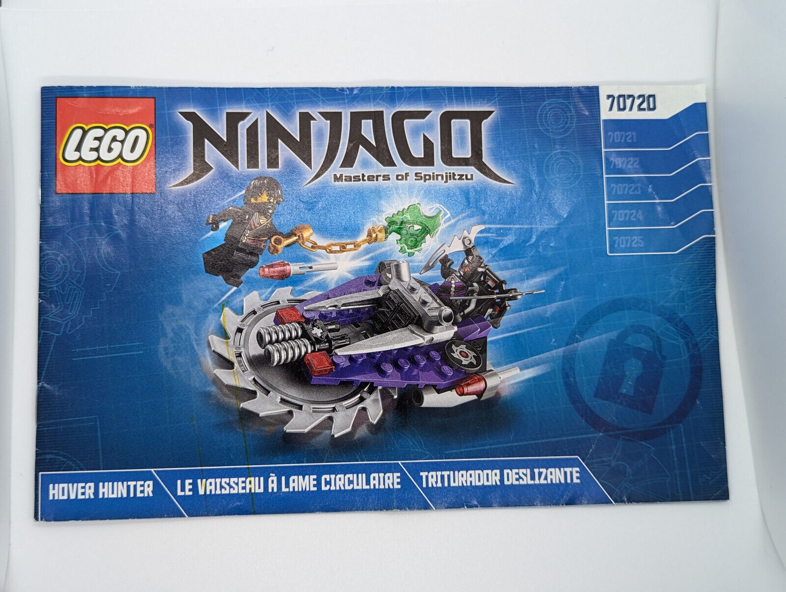 Lego Ninjago: Hover Hunter 70720 - Complete with Manual! - StudBee