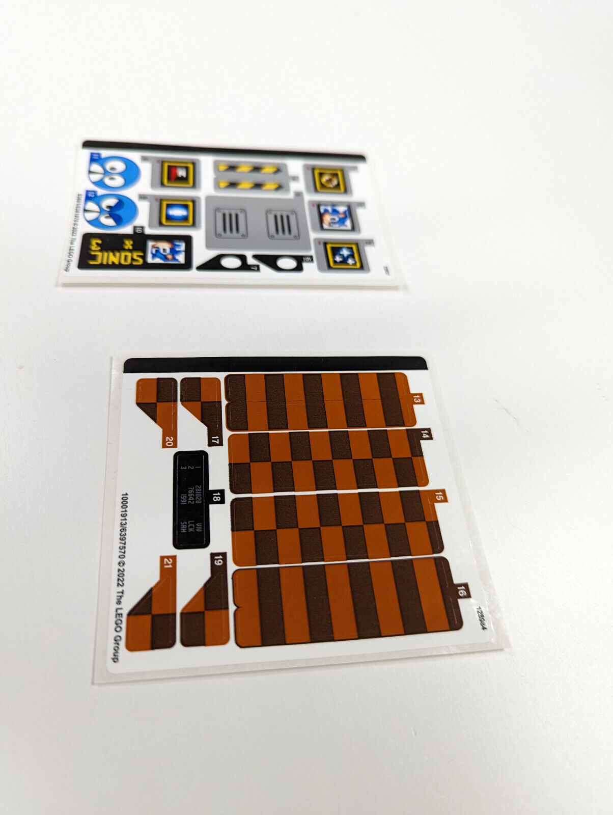 NEW LEGO Stickers for 21331, Sonic The Hedgehog Green Hill Zone - STICKERS ONLY - StudBee