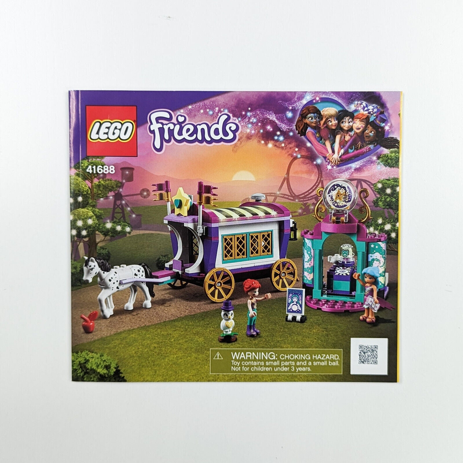 New LEGO  Friends Magical Caravan 41688 BOOKLET ONLY - StudBee