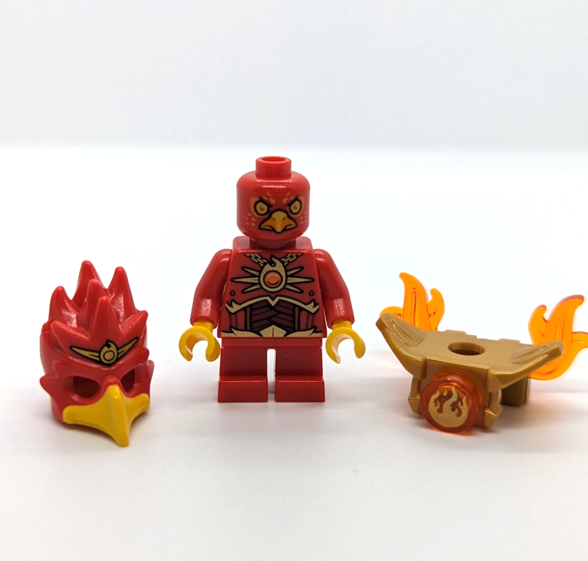 LEGO Chima Minifigure -  Flinx (loc077) 70146 Fire Phoenix Tribe - StudBee