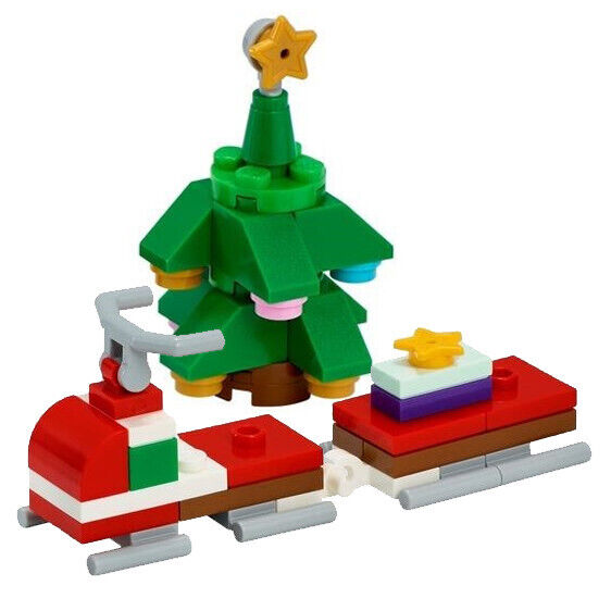 NEW Lego Friends Advent Set Lot: Christmas Tree & Winter Snow mobile Sled 41420 - StudBee