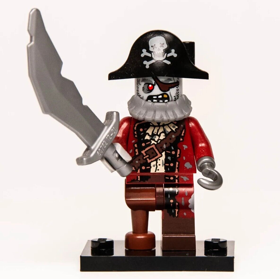 New LEGO Monsters CMF Series 14 Minifigure - Zombie Pirate (col14-2) 71010 (blk - StudBee