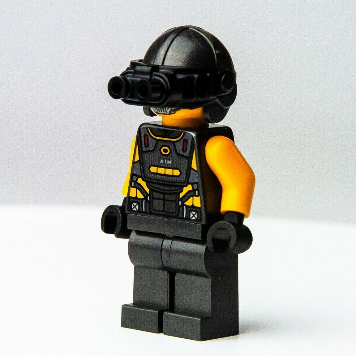 NEW AIM Agent Night Vision Goggles Avengers 76164 (sh668) LEGO Minifigure